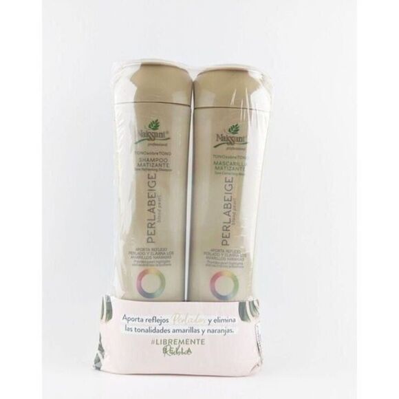 Set Naissant Perlabeige Tone Refresh Shampoo Mask Blonde Pearl Parabeen Salt Fre - Picture 4 of 11